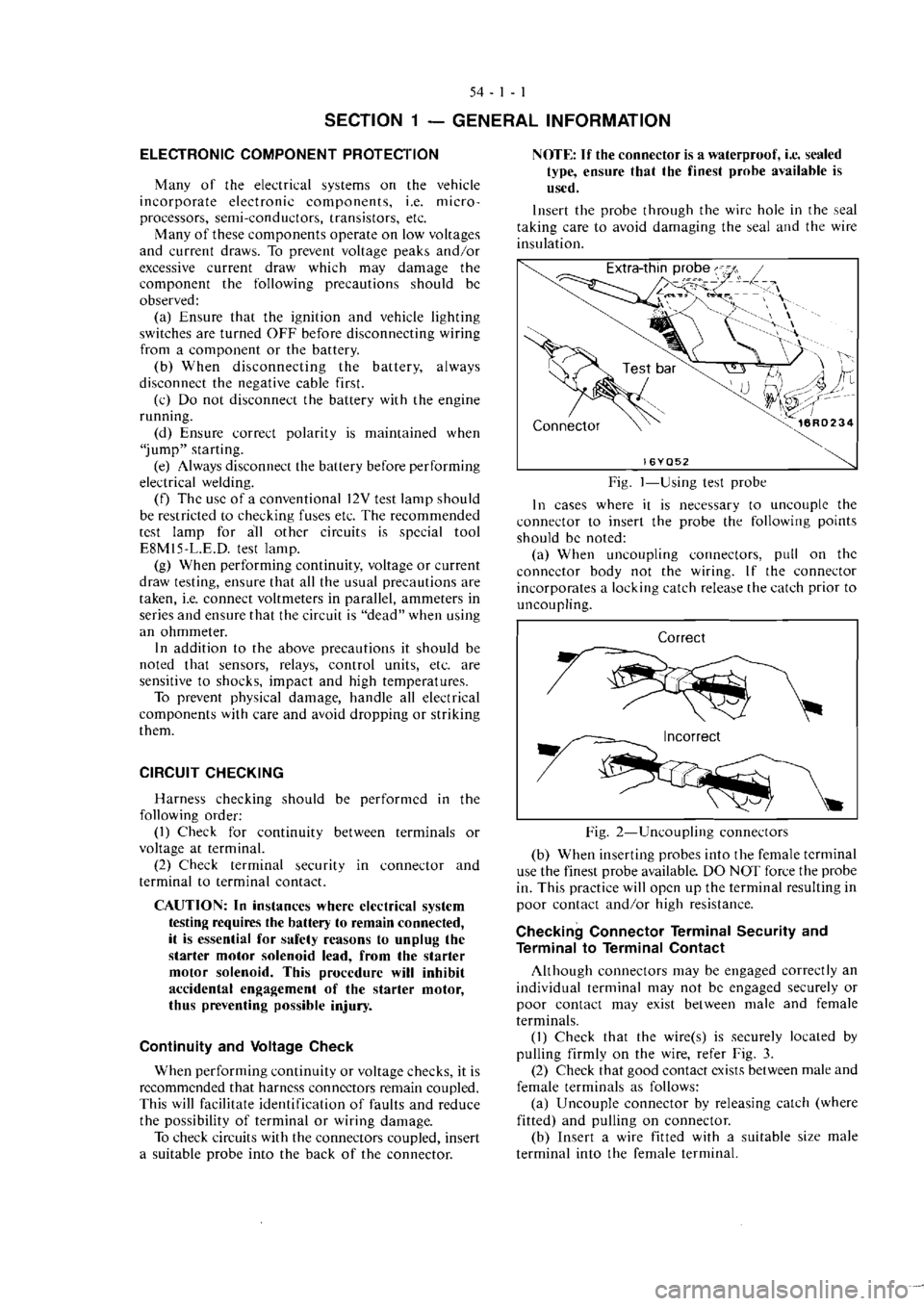 MITSUBISHI MAGNA 2005  Workshop Manual 