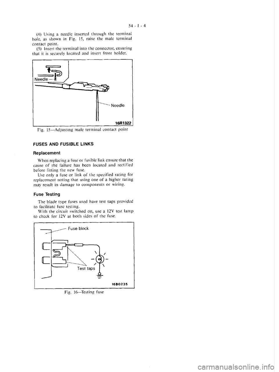 MITSUBISHI MAGNA 2005  Workshop Manual 