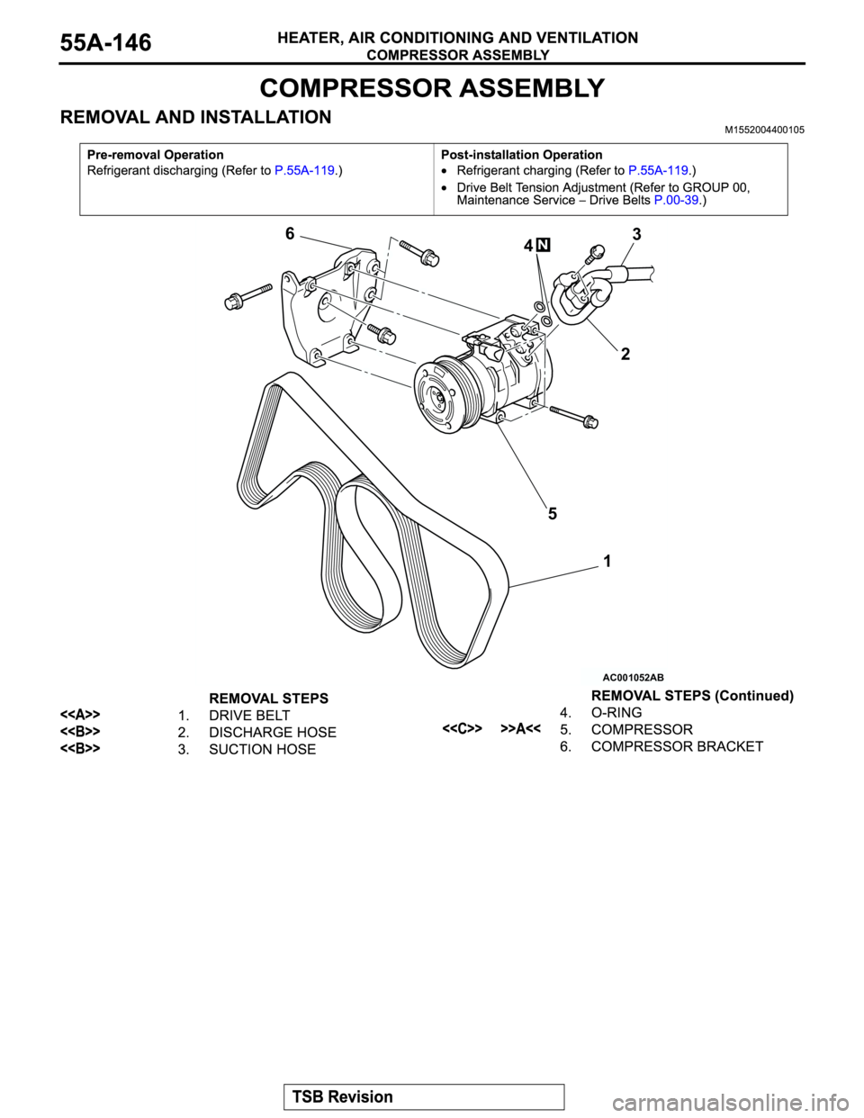 MITSUBISHI MONTERO 2003 Service Repair Manual AC001052
123
5 6
AC001052AB
N4 MITSUBISHI MONTERO 2003 Service Repair Manual AC001052
123
5 6
AC001052AB
N4