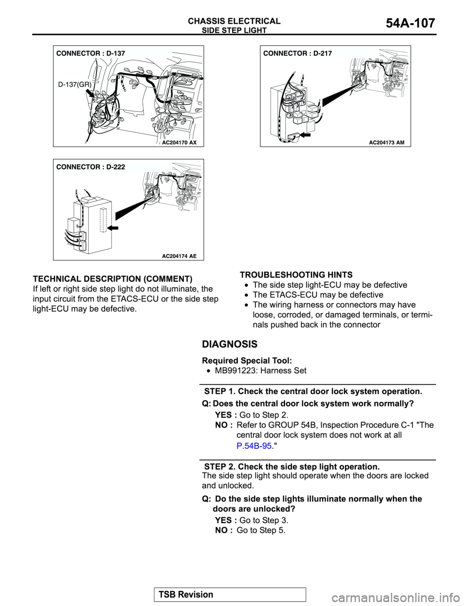 MITSUBISHI MONTERO 2004  Service Repair Manual 