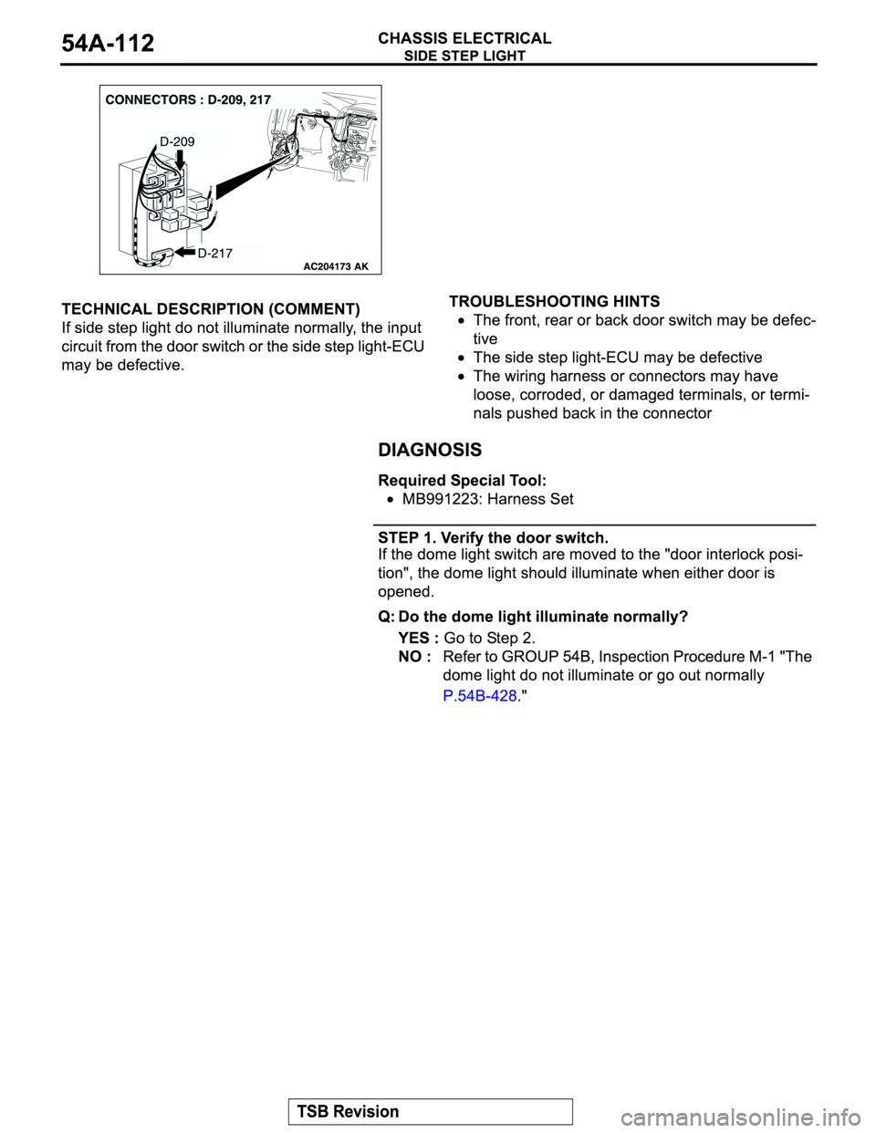 MITSUBISHI MONTERO 2004  Service Repair Manual 