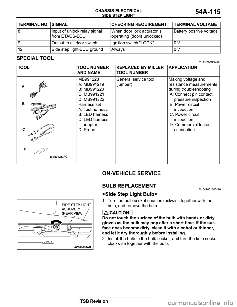 MITSUBISHI MONTERO 2004 Service Repair Manual MITSUBISHI MONTERO 2004 Service Repair Manual