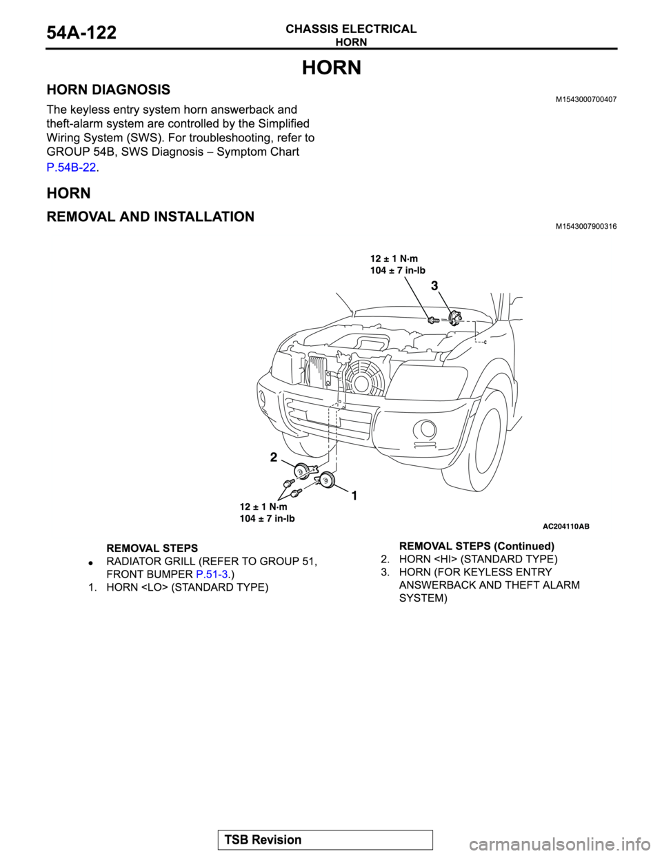MITSUBISHI MONTERO 2004 Service Repair Manual MITSUBISHI MONTERO 2004 Service Repair Manual