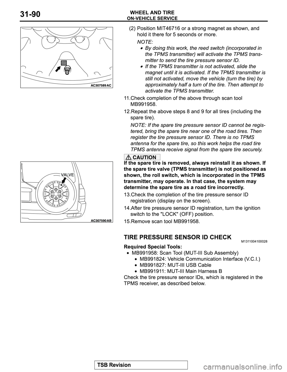 MITSUBISHI MONTERO 2004  Service User Guide 