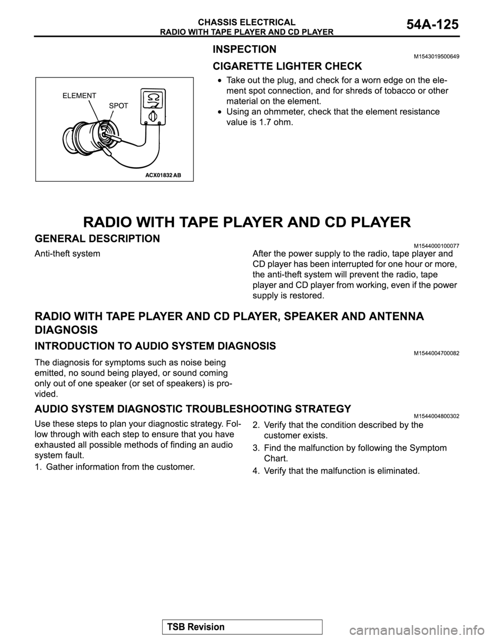 MITSUBISHI MONTERO 2004 Service Repair Manual MITSUBISHI MONTERO 2004 Service Repair Manual