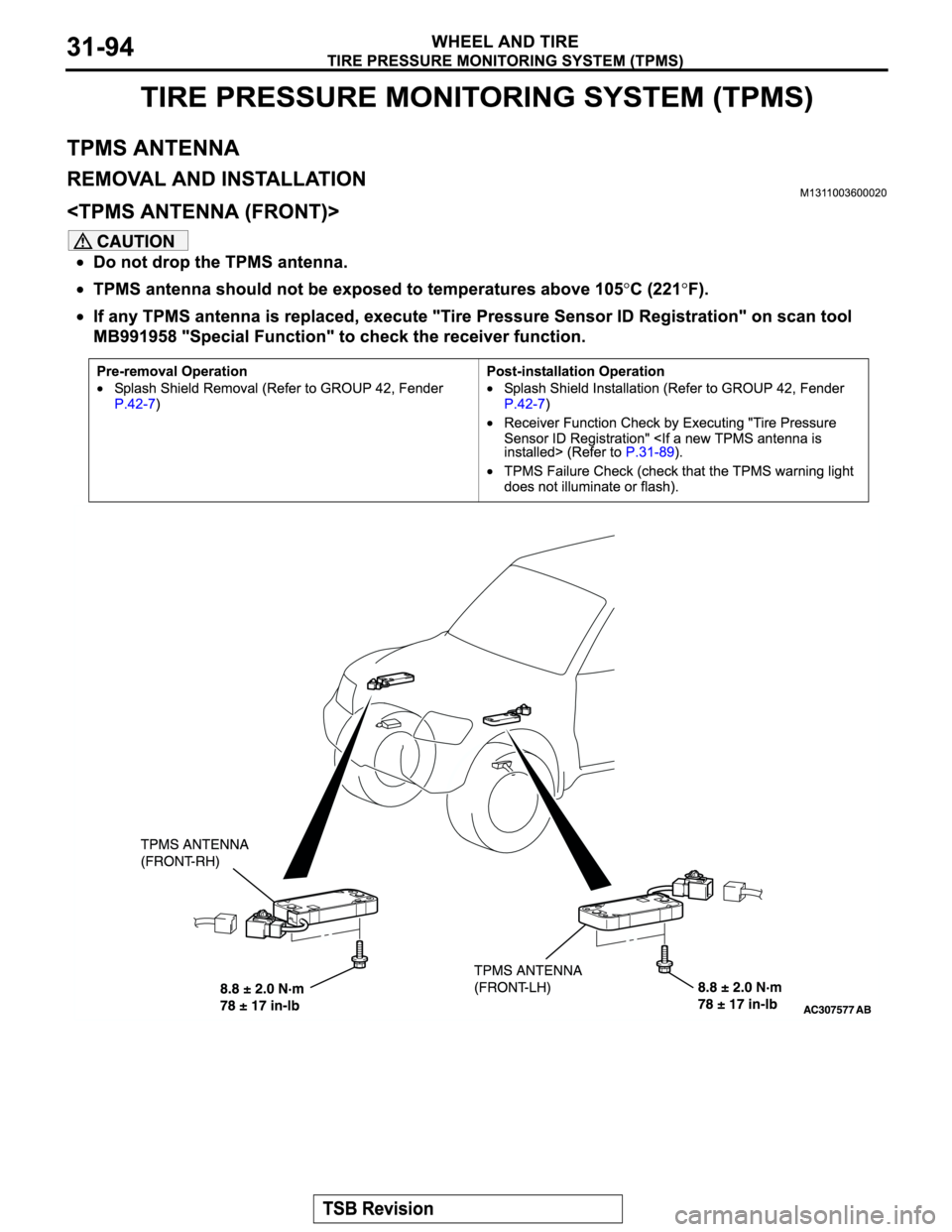 MITSUBISHI MONTERO 2004  Service User Guide 