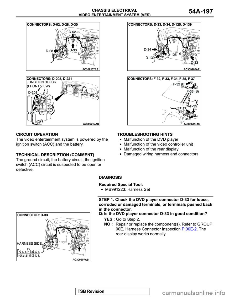 MITSUBISHI MONTERO 2004  Service Repair Manual 