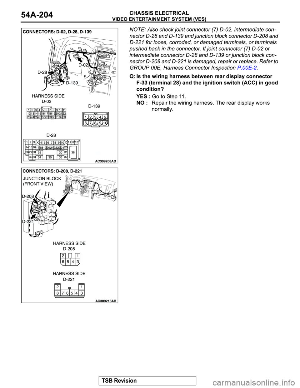 MITSUBISHI MONTERO 2004  Service Repair Manual 