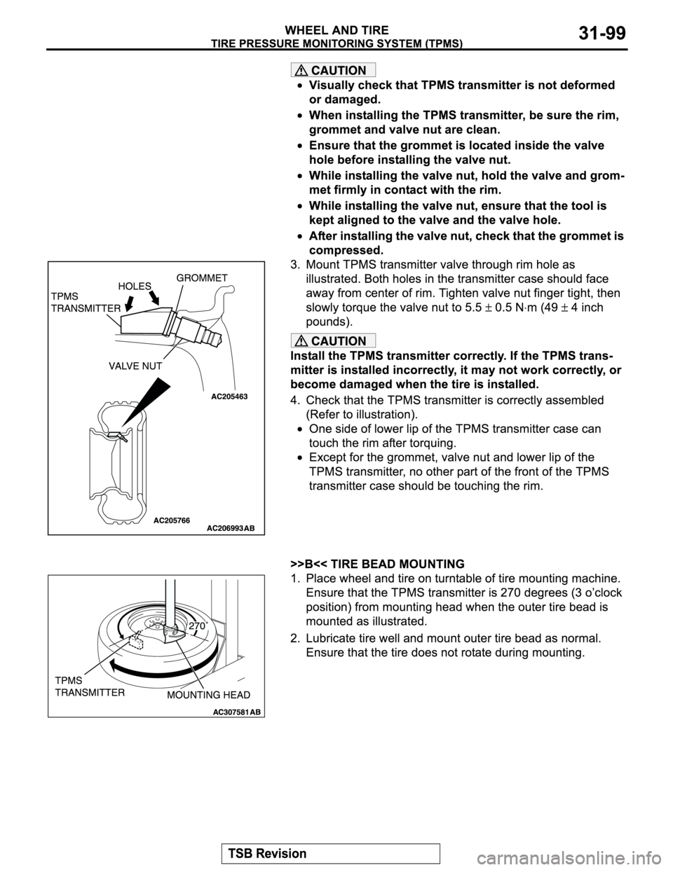 MITSUBISHI MONTERO 2004  Service Owners Manual 