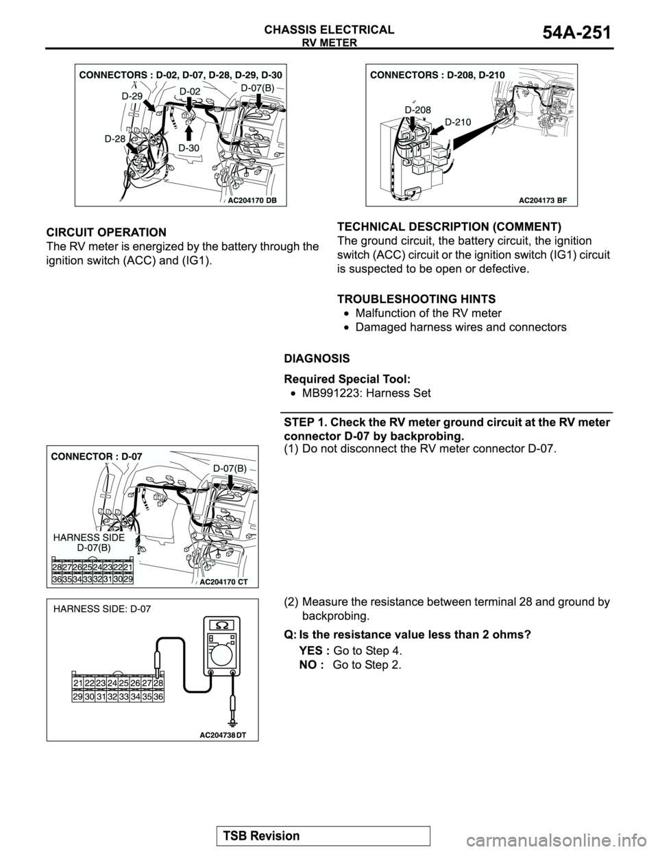 MITSUBISHI MONTERO 2004  Service Repair Manual 