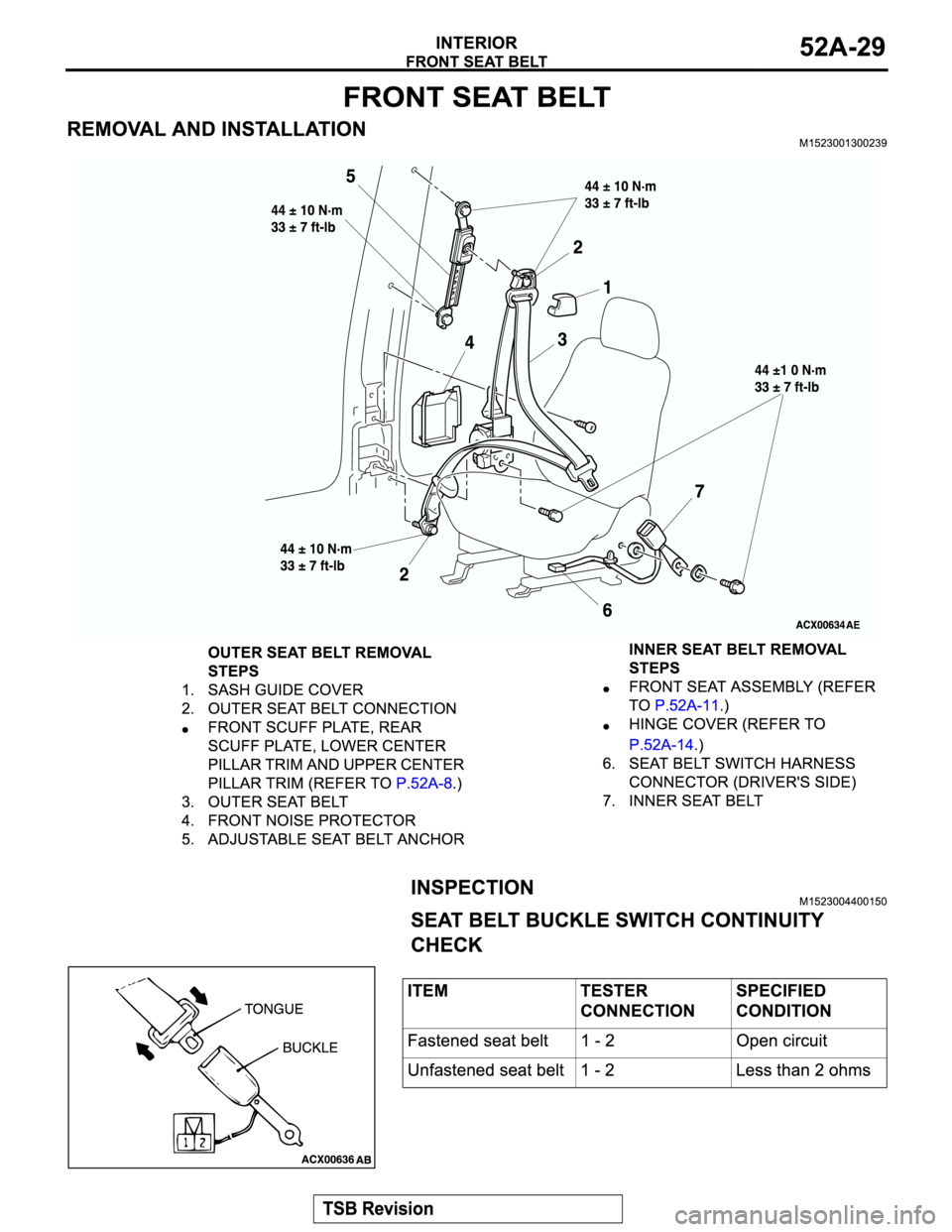 MITSUBISHI MONTERO 2004  Service Repair Manual 