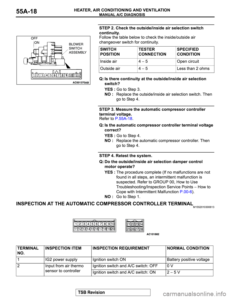 MITSUBISHI MONTERO 2004  Service Repair Manual 