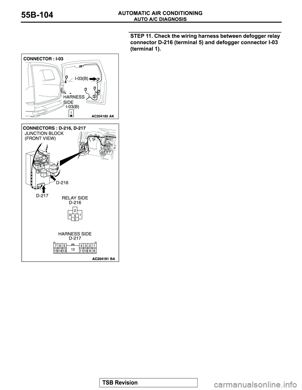 MITSUBISHI MONTERO 2004  Service Repair Manual 