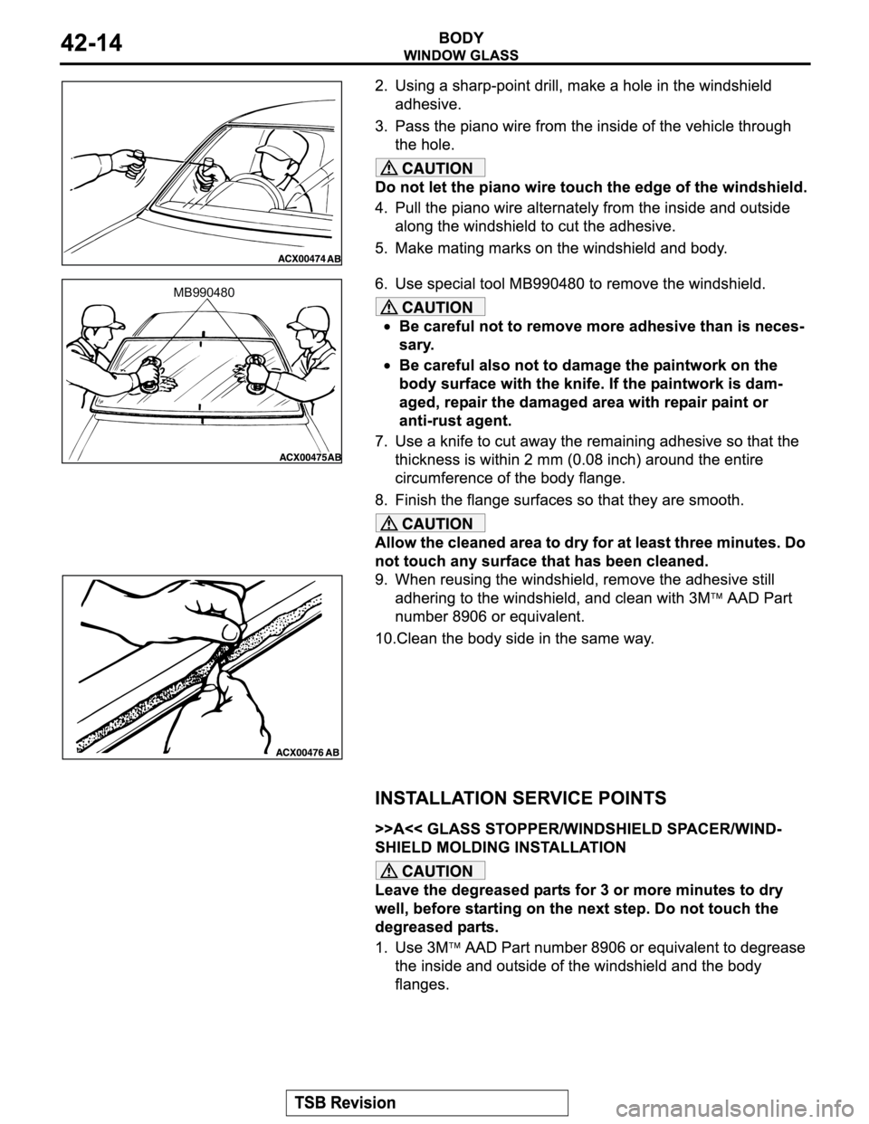 MITSUBISHI MONTERO 2004 Service Repair Manual MB990480 MITSUBISHI MONTERO 2004 Service Repair Manual MB990480