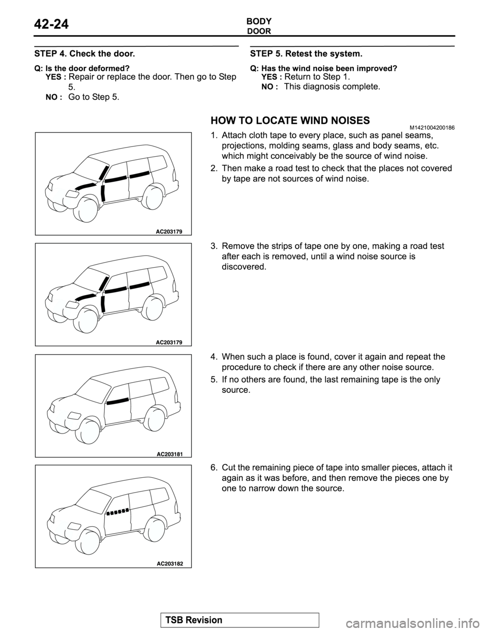 MITSUBISHI MONTERO 2004  Service Repair Manual 