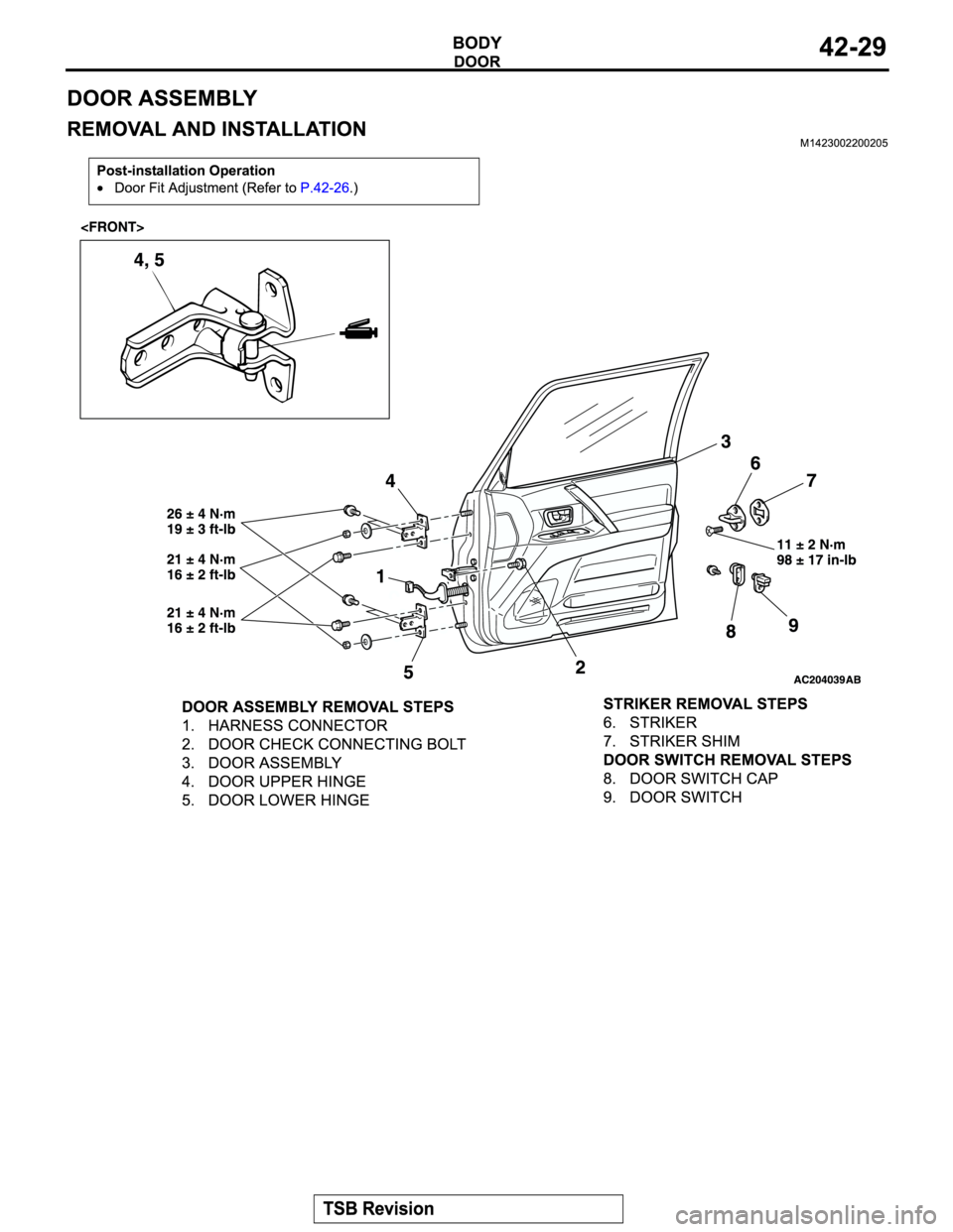 MITSUBISHI MONTERO 2004 Service Repair Manual MITSUBISHI MONTERO 2004 Service Repair Manual