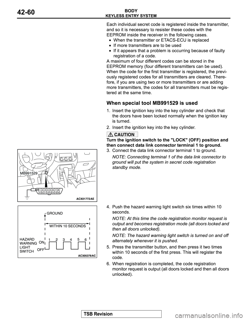 MITSUBISHI MONTERO 2004  Service Repair Manual 