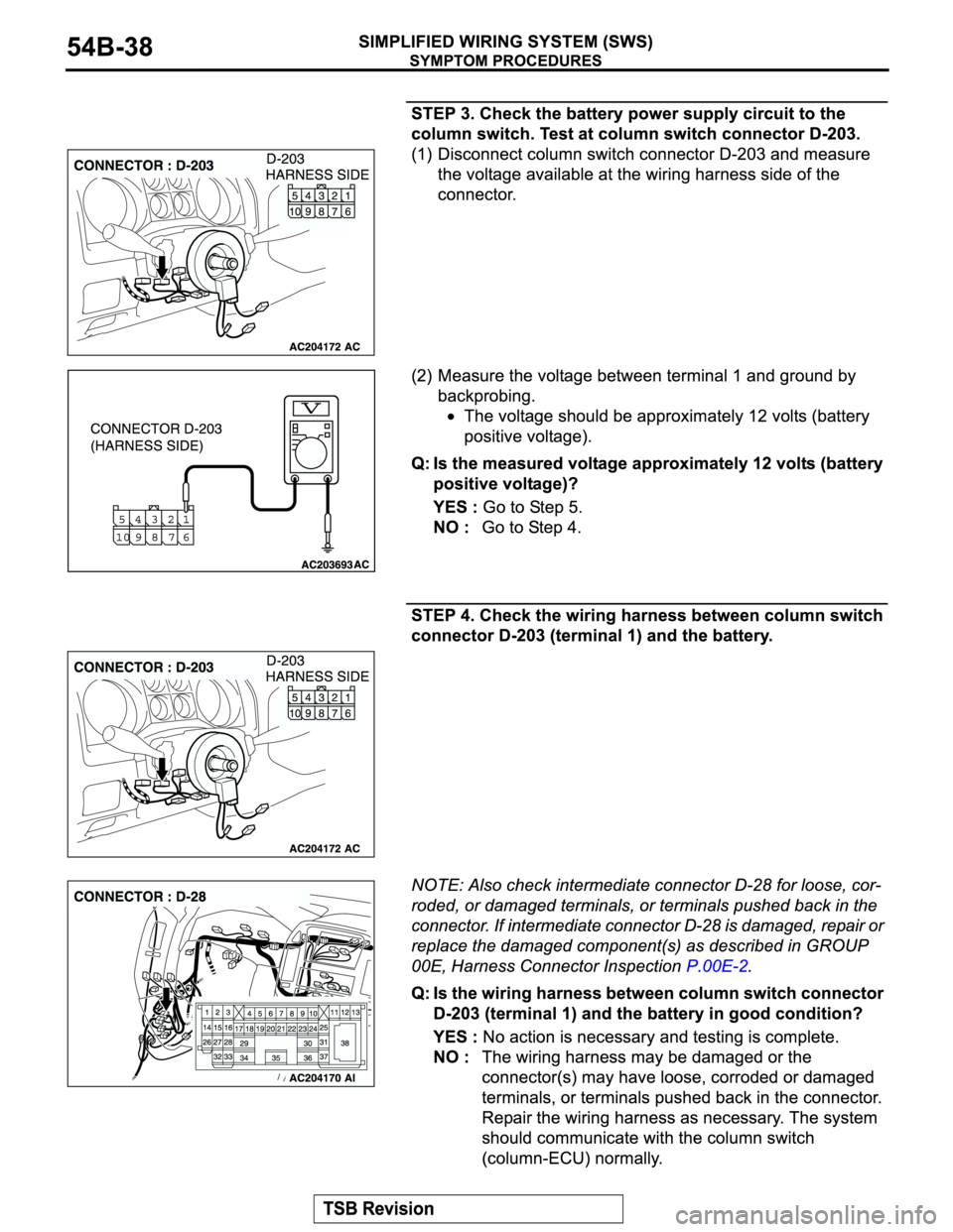 MITSUBISHI MONTERO 2004 Service Repair Manual MITSUBISHI MONTERO 2004 Service Repair Manual