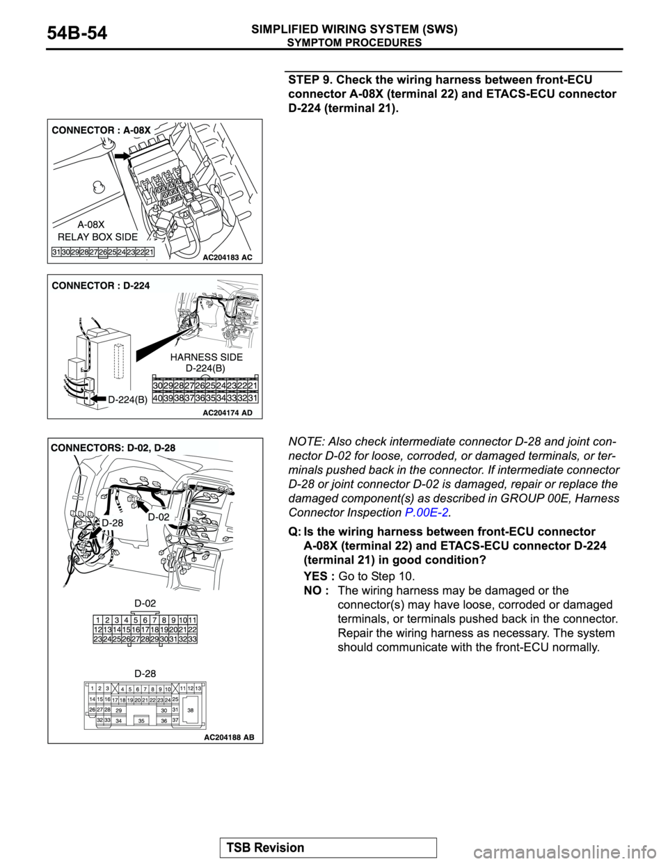 MITSUBISHI MONTERO 2004 Service Repair Manual MITSUBISHI MONTERO 2004 Service Repair Manual