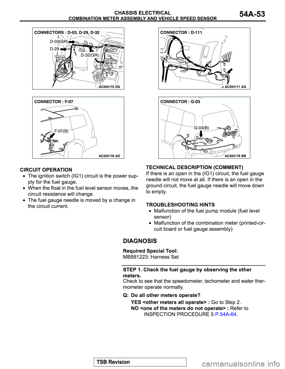 MITSUBISHI MONTERO 2004  Service Manual Online 