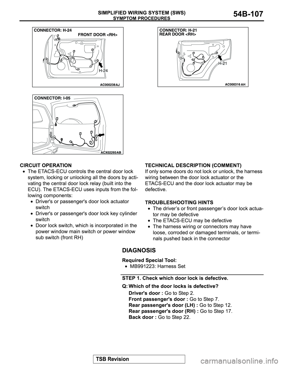 MITSUBISHI MONTERO 2004 Service Repair Manual MITSUBISHI MONTERO 2004 Service Repair Manual