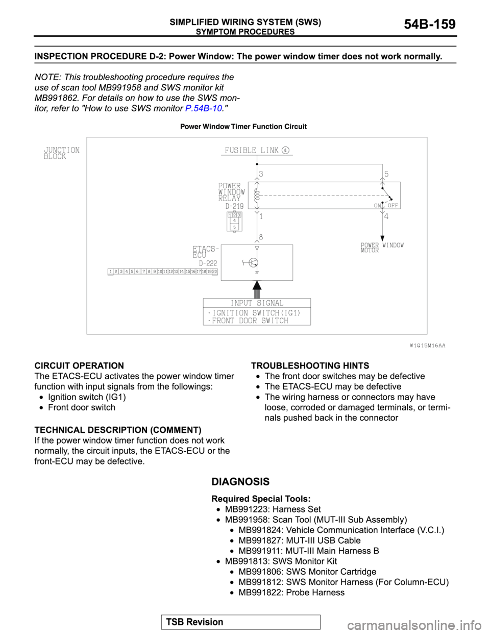 MITSUBISHI MONTERO 2004 Service Repair Manual MITSUBISHI MONTERO 2004 Service Repair Manual