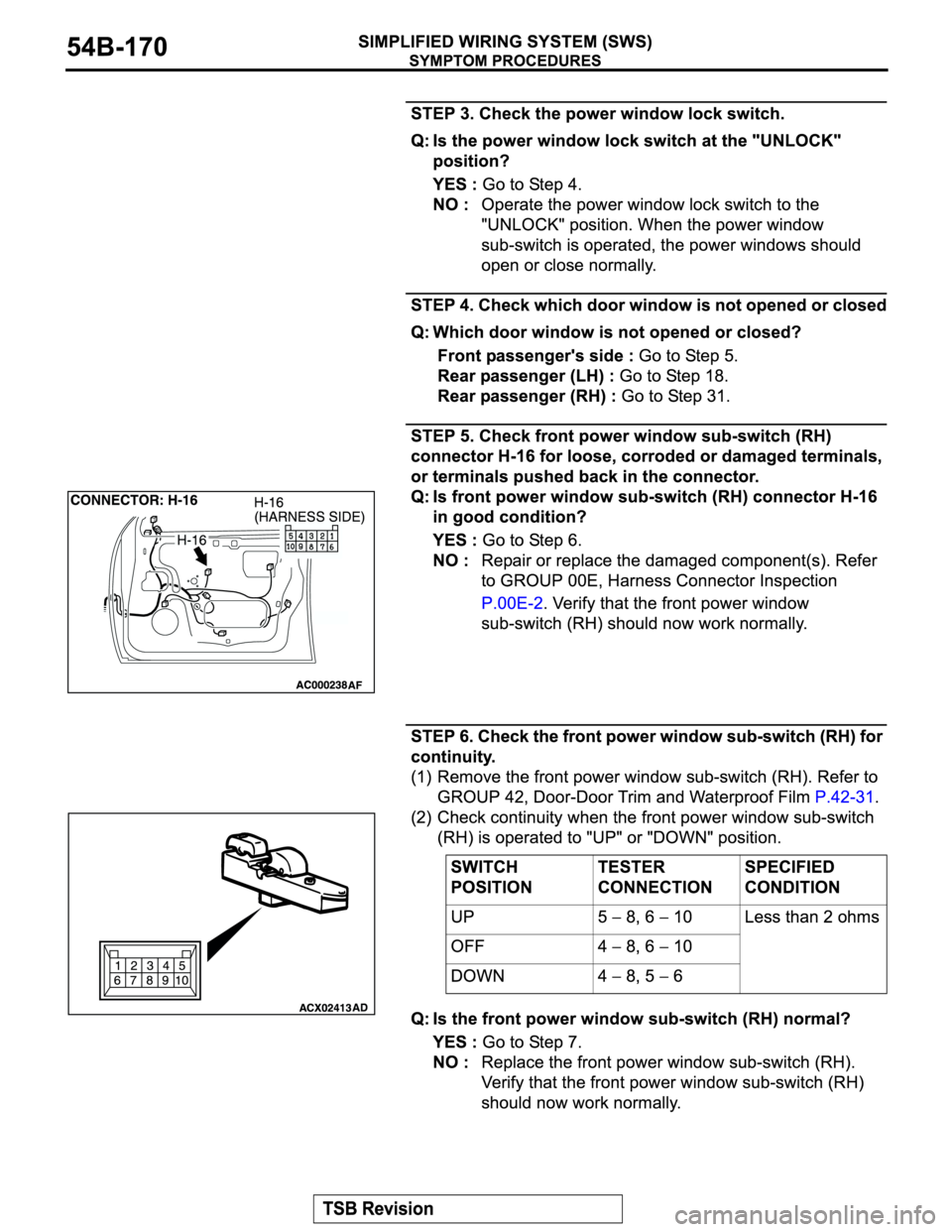MITSUBISHI MONTERO 2004 Service Repair Manual MITSUBISHI MONTERO 2004 Service Repair Manual
