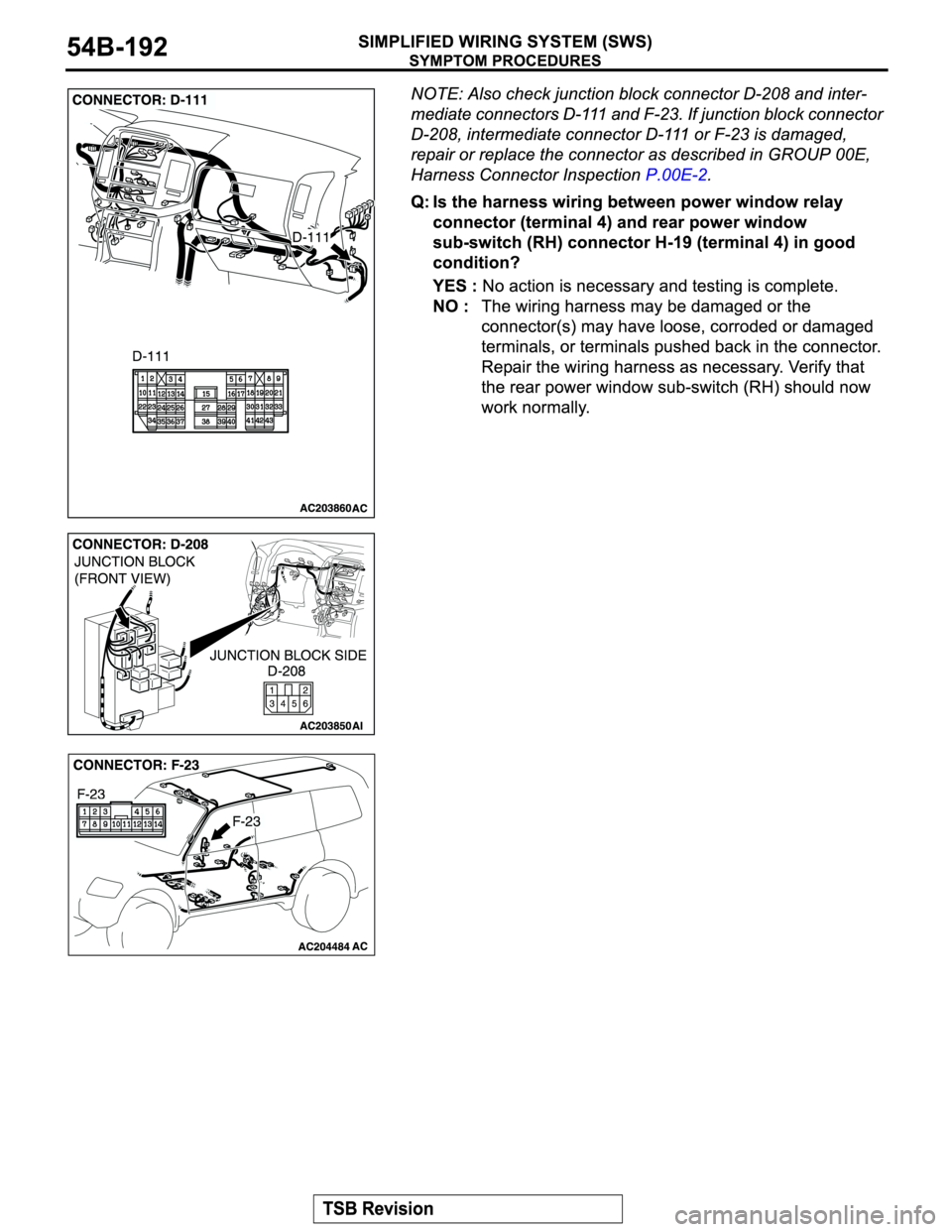 MITSUBISHI MONTERO 2004 Service Repair Manual MITSUBISHI MONTERO 2004 Service Repair Manual