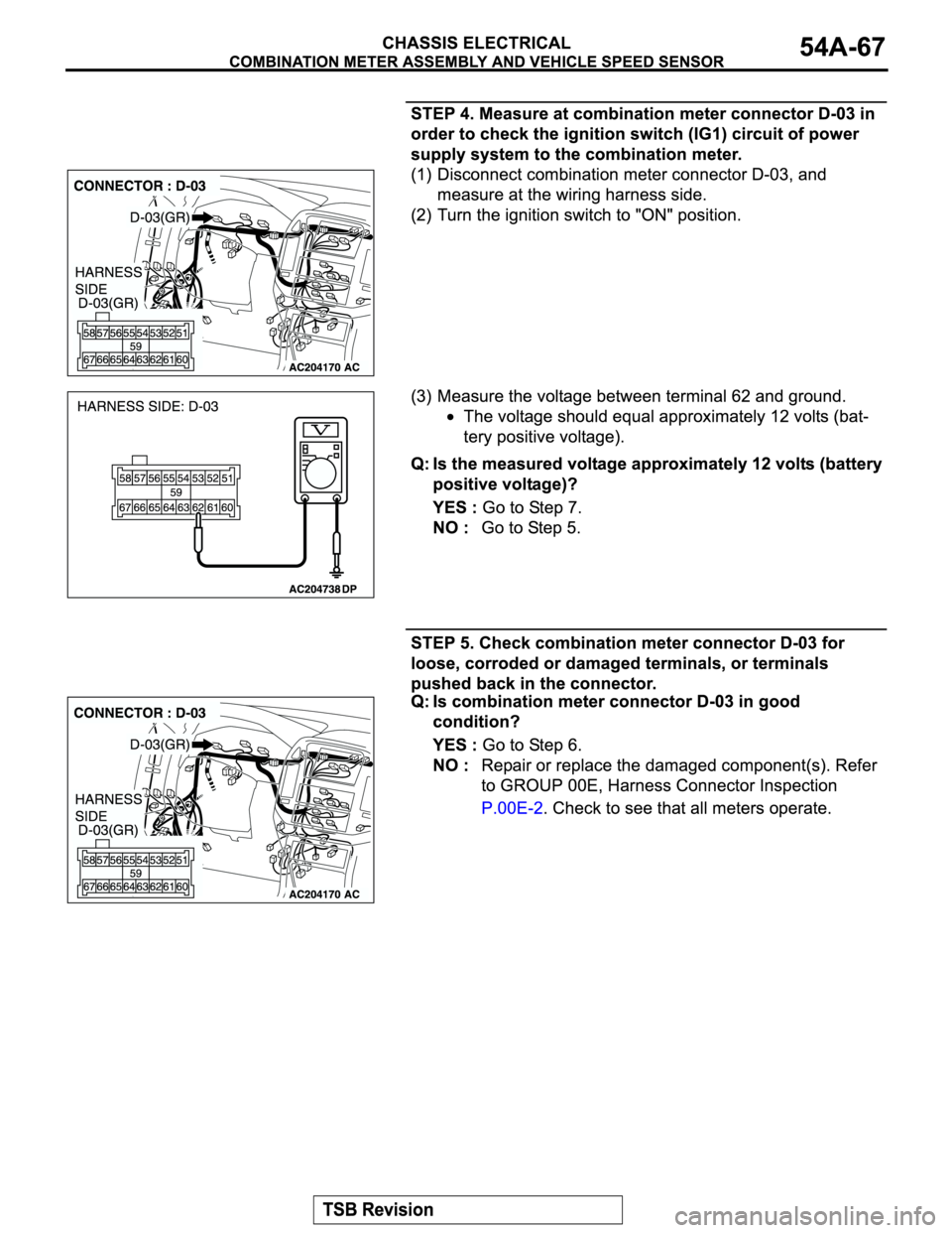 MITSUBISHI MONTERO 2004 Service Owners Manual MITSUBISHI MONTERO 2004 Service Owners Manual
