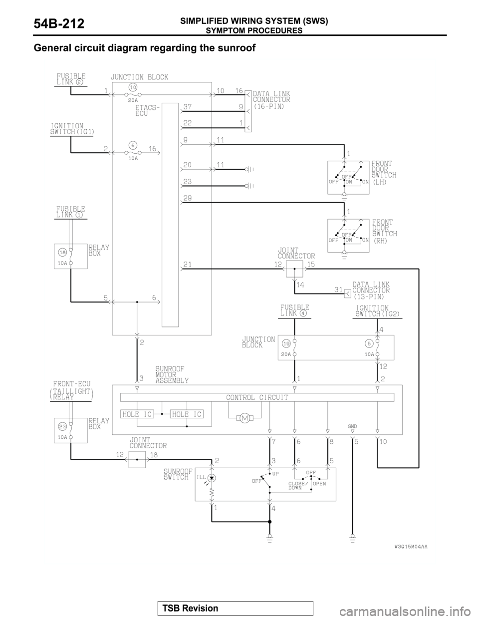MITSUBISHI MONTERO 2004  Service Repair Manual 