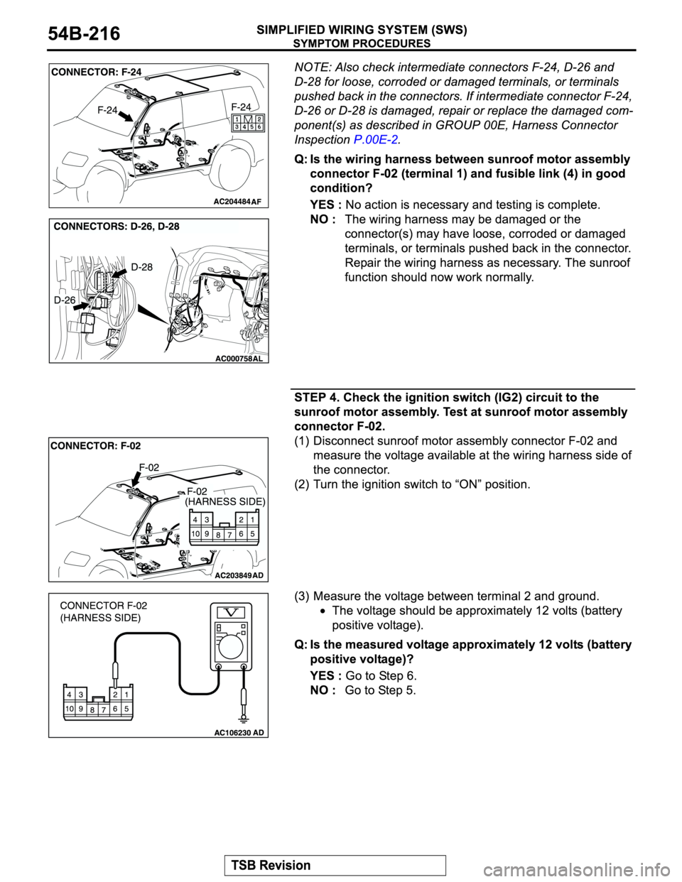 MITSUBISHI MONTERO 2004  Service Repair Manual 