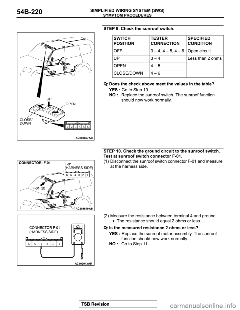 MITSUBISHI MONTERO 2004  Service Repair Manual 