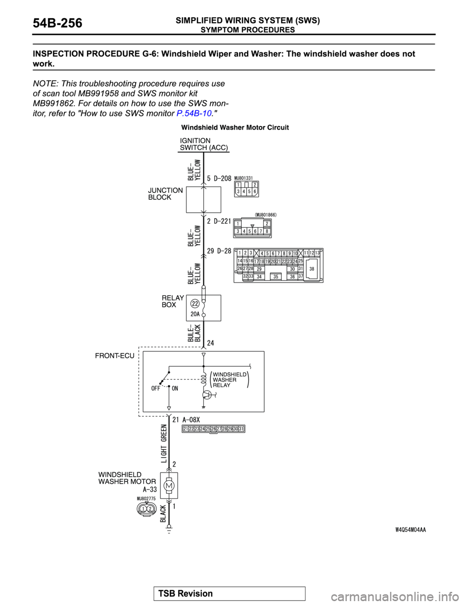 MITSUBISHI MONTERO 2004  Service Repair Manual 