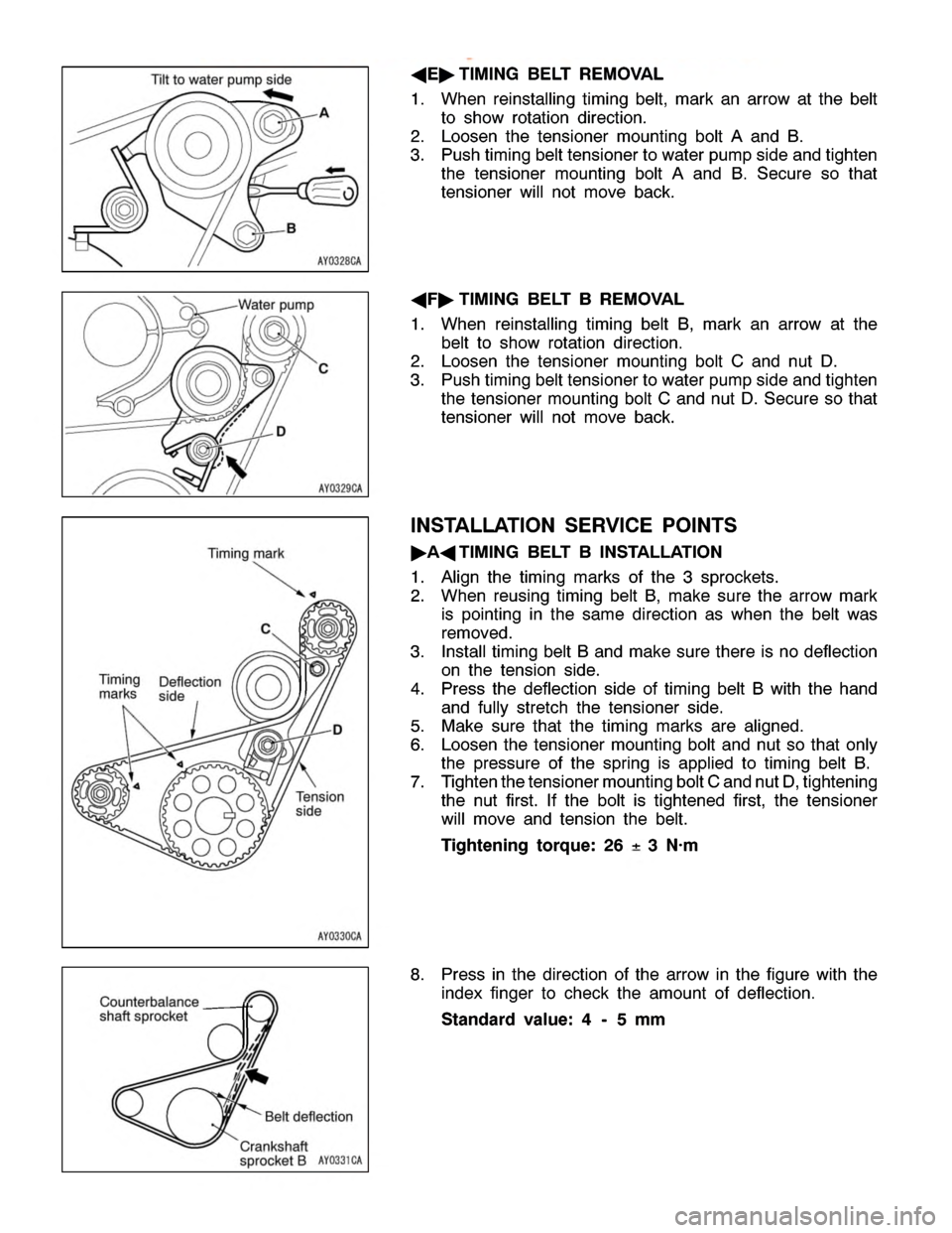 MITSUBISHI MONTERO 2000 Service Repair Manual C
ounte rb ala nce
s h aft sp ro cke t
Belt defle ctio n
C ra nksh aft
s p ro cke t B
w
ww.W ork sh opM an uals .c o .u k
P urc h ased f r o m w ww.W ork sh opM an uals .c o .u k MITSUBISHI MONTERO 2000 Service Repair Manual C
ounte rb ala nce
s h aft sp ro cke t
Belt defle ctio n
C ra nksh aft
s p ro cke t B
w
ww.W ork sh opM an uals .c o .u k
P urc h ased f r o m w ww.W ork sh opM an uals .c o .u k