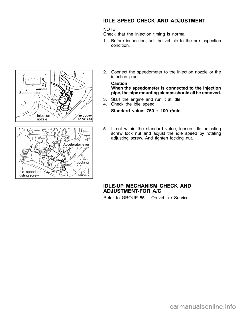 MITSUBISHI MONTERO 2000 Service Owners Manual S
peedom ete r A
cce le ra to rle ve r I
d le sp eed ad-
j u stin g scre w L
ockin g
n ut
w
ww.W ork sh opM an uals .c o .u k
P urc h ased f r o m w ww.W ork sh opM an uals .c o .u k MITSUBISHI MONTERO 2000 Service Owners Manual S
peedom ete r A
cce le ra to rle ve r I
d le sp eed ad-
j u stin g scre w L
ockin g
n ut
w
ww.W ork sh opM an uals .c o .u k
P urc h ased f r o m w ww.W ork sh opM an uals .c o .u k