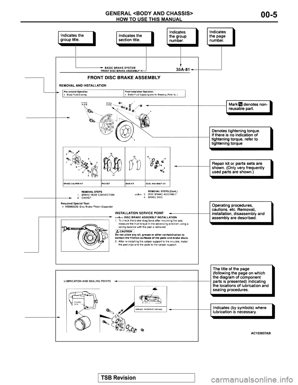 MITSUBISHI MONTERO SPORT 2004  Service Repair Manual 