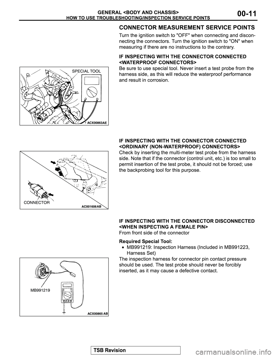 MITSUBISHI MONTERO SPORT 2004  Service Repair Manual 