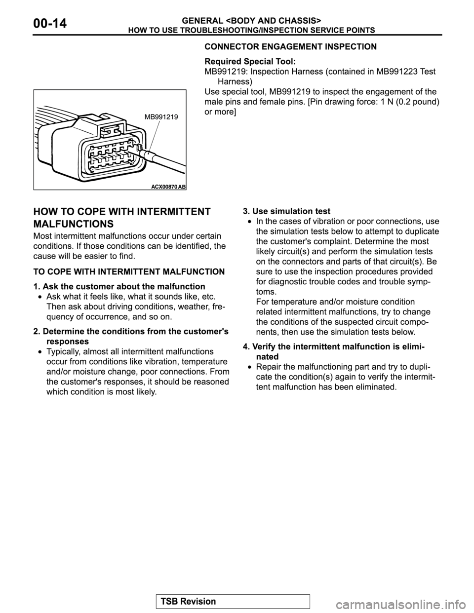 MITSUBISHI MONTERO SPORT 2004 Service Repair Manual MITSUBISHI MONTERO SPORT 2004 Service Repair Manual