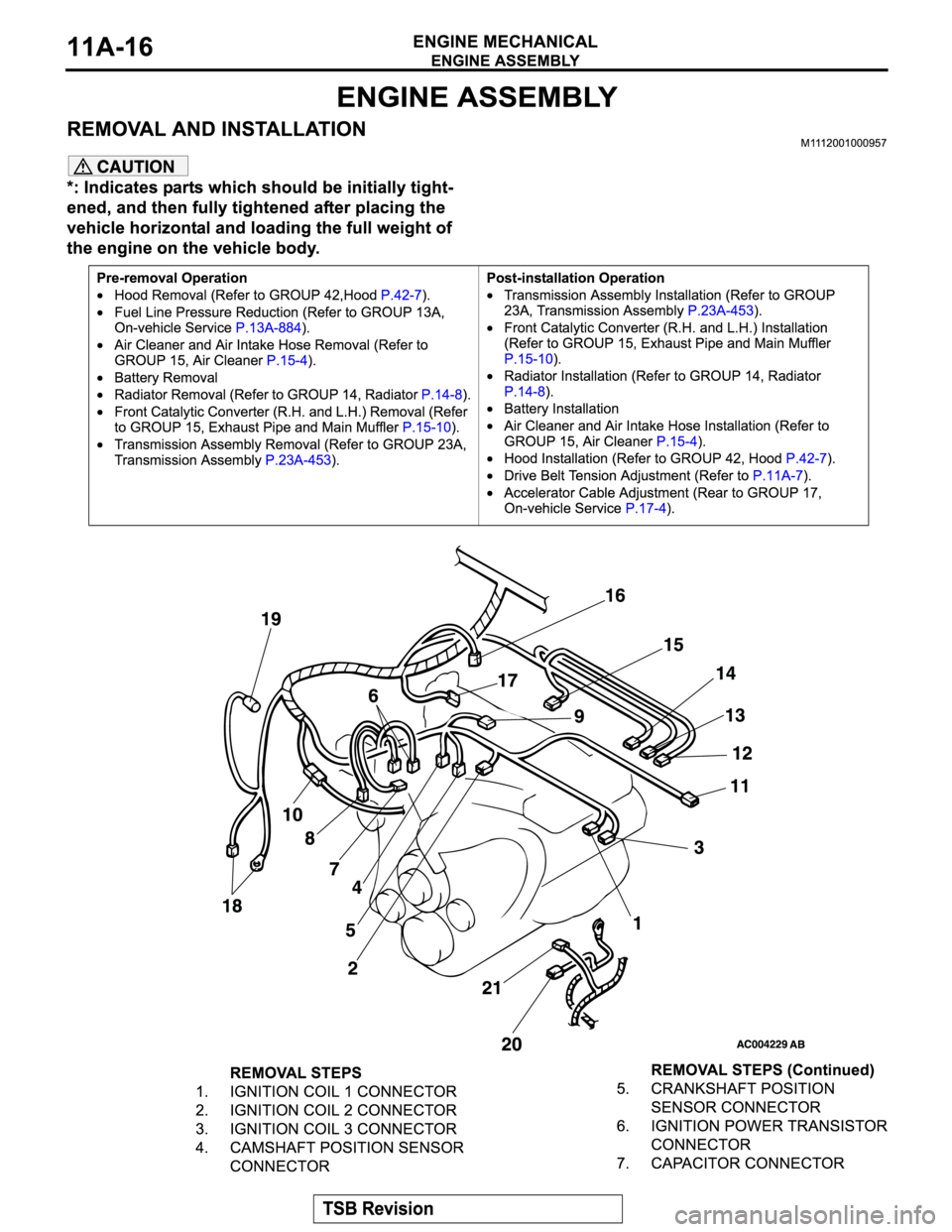 MITSUBISHI MONTERO SPORT 2004 Service Repair Manual MITSUBISHI MONTERO SPORT 2004 Service Repair Manual