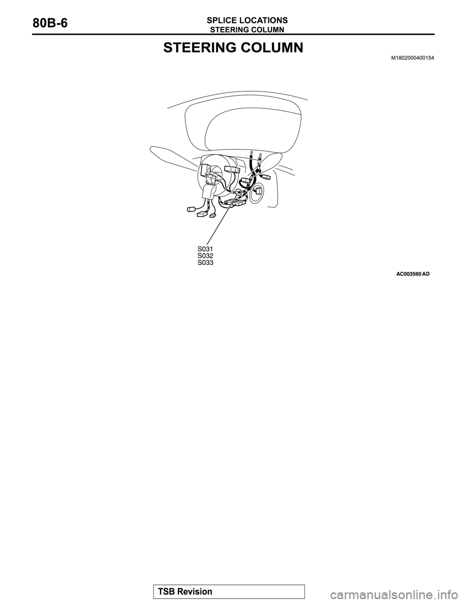 MITSUBISHI MONTERO SPORT 2004  Service Owners Guide 