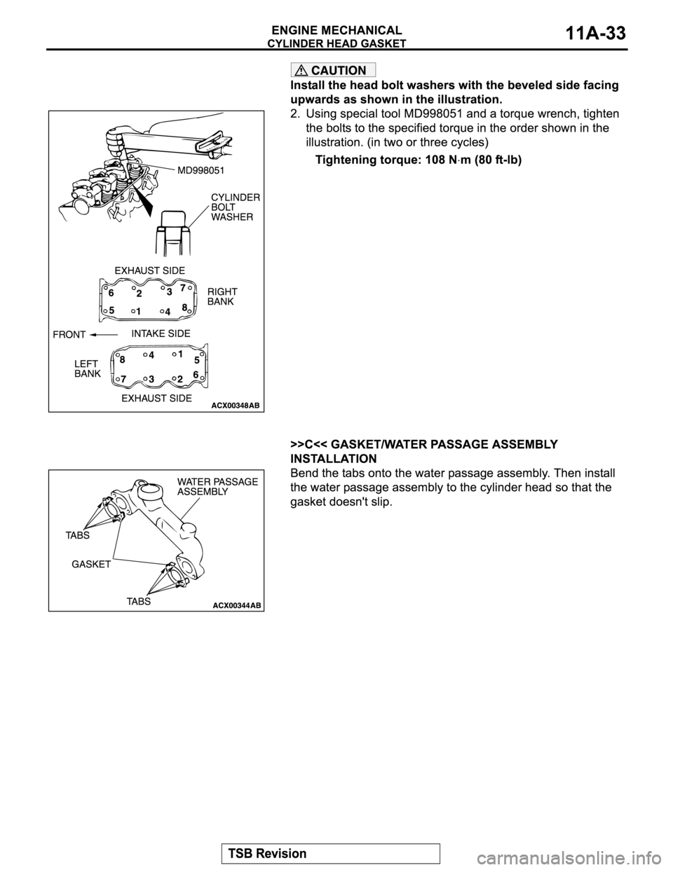 MITSUBISHI MONTERO SPORT 2004  Service Repair Manual 
