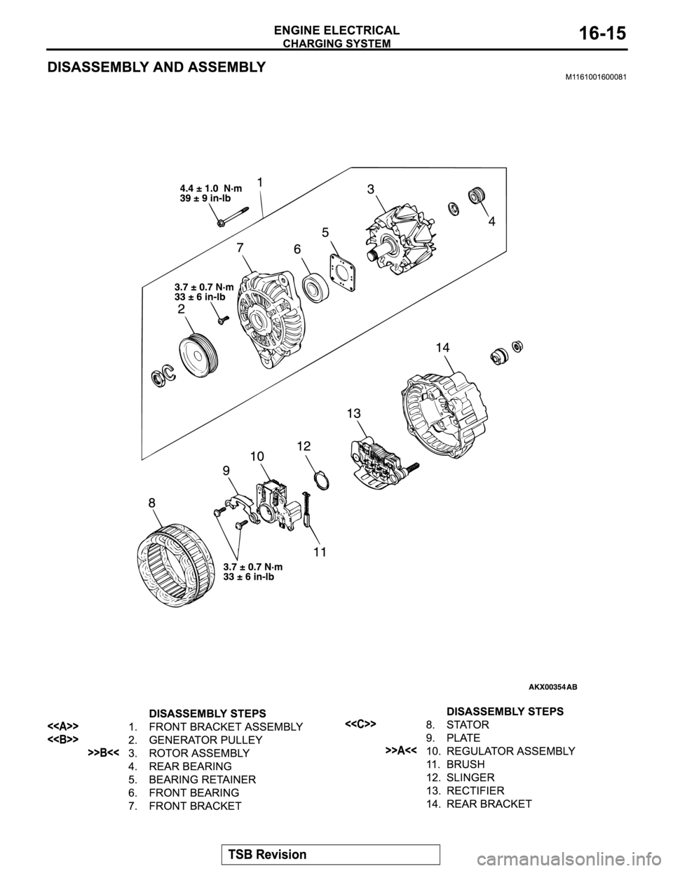 MITSUBISHI MONTERO SPORT 2004  Service Repair Manual 
