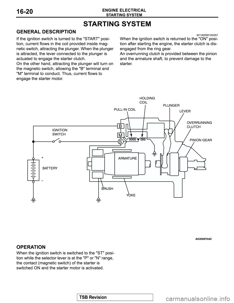 MITSUBISHI MONTERO SPORT 2004  Service Repair Manual 