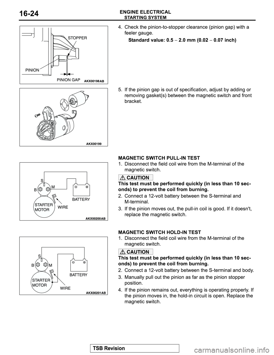 MITSUBISHI MONTERO SPORT 2004  Service Repair Manual 