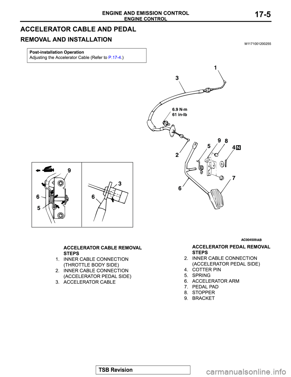 MITSUBISHI MONTERO SPORT 2004  Service Repair Manual 