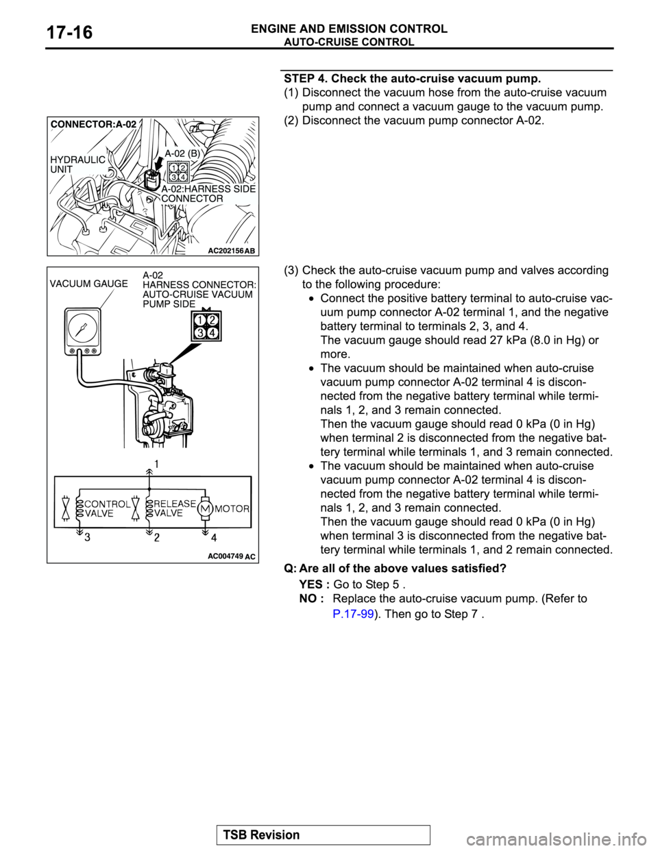 MITSUBISHI MONTERO SPORT 2004  Service Repair Manual 