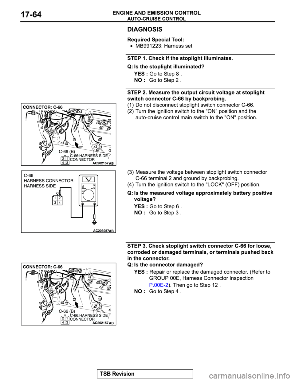 MITSUBISHI MONTERO SPORT 2004  Service Repair Manual 