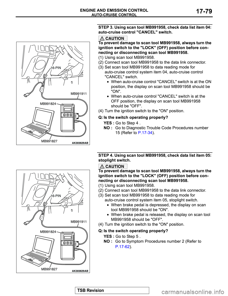 MITSUBISHI MONTERO SPORT 2004  Service Repair Manual 