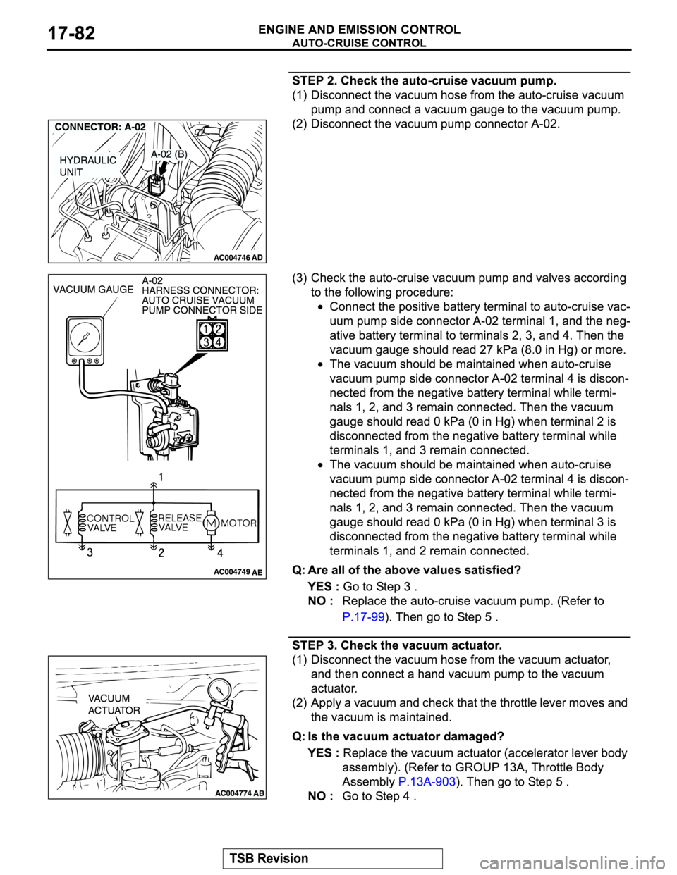 MITSUBISHI MONTERO SPORT 2004  Service Repair Manual 