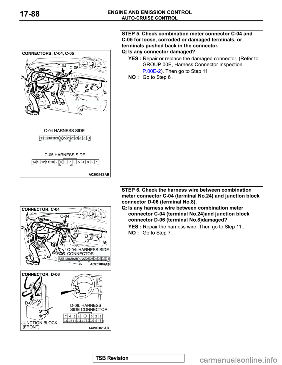 MITSUBISHI MONTERO SPORT 2004  Service Repair Manual 